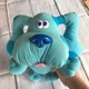 Vtg 1997 Tyco Blues Clues SING ALONG BLUE 12" Talking Stuffed Plush TESTED WORKS