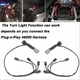 Plug-N-Play 48000 Harness Turn Signal Function For Honda GoldWing 1800 2018-2024