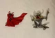 1994 SPAWN VS VIOLATOR COLLECTIBLE FIGURES by McFARLANE'S.