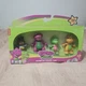 Barney's World Hey Friends Pack Set 4 Toy Figures JHB26 Mattel Fisher Price NEW