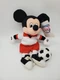Disney Store MICKEY MOUSE Sport Soccer Player Beanie Bean Bag Plush