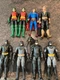 DC Comics Batman Lot Of 8 - Action Figures 12 Inch Super Hero Capes