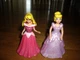 T4 Disney MagiClip 2 Princess Dolls Magic Clip Aurora Cinderella 4" Polly Pocket