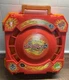 BEYBLADE Metal Fusion BATTLE ARENA Stadium Folding Travel Case 2010 Orange Red