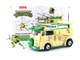 JADA TOYS 1/24 - PARTY WAGON VAN NINJA TURTLES + DONATELLO FIGURE 34529GR
