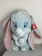 Ty Beanie Babies Disney Dumbo Plush Stuffed Animal Blue Elephant Toy NWT 16&rdquo;