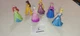 Disney Princess Magiclip Polly Pocket Style Lot of 6 Dolls and Dresses (I)