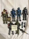 HALO REACH SPARTAN COLLECTION NOBLE TEAM SET OF 6 FIGURES JAZWARES