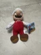 Super Mario Fire Mario Plush Stuffed Doll Toy 9&rdquo; - New With Tags