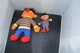 VTG 1984 Playskool Sesame Street Ernie 10 inch & Vtg applause Ernie 6 inch  E6