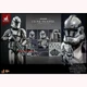 Hot Toys MMS643 Star Wars Clone Trooper Silver Chrome 1/6 Limited Action Figure