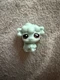 Hasbro Littlest Pet Shop Mini Scale Pet Sheep Lamb Mint Green Figure