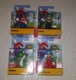 SET 4 NINTENDO SUPER MARIO BROS WORLD 3D LUIGI YOSHI MINI FIGURES JAKKS 2020