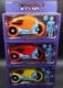Disney Parks Super7 ReAction Figures Tron Lightcycle Set Red Yellow Orange