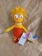 Jakks Pacific ~ 10" The Simpsons ~ Lisa Simpson Plush Doll NEW 2024 