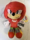 Sonic the Hedgehog Knuckles 9" Plush By Jakks Pacific #40937 - Fast Shipping