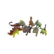 Lot of 8 Boley TM04 NOV15 Dinosaur Rubber Figures