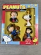 Peanuts Boxed PVC Gift Set Figures 3&rdquo; Snoopy Charlie Brown Linus Lucy Applause