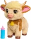Just Play furReal Maggie The Feed & Follow Cow 11 Inch Interactive Highland Mini