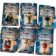 Justice League Unlimited Mini Metal Figures Complete Set of 6 Mattel MOC