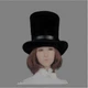 ZYTOYS  ZY5032 1/6 Scale Hat for 12" Female Action Figure Model