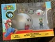 Nintendo King Boo with Luigi Action Figure Set - 3pk Brand New. Box Damage