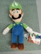 Little Buddy Super Mario All Star Collection  Luigi Med Stuffed Plush, 15"