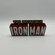 Marvel Invincible Iron Man Logo 3D Printed Desk Decor &ndash; Superhero Collectible