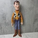 Toy Story 4 Woody Interactive Drop Down Action Disney 2019 Thinkway Fall Figure
