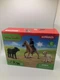 NIB Schleich 42578 Western Riding Adventures horse farm world calf dog tack  set