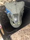 Jurassic World JP Velociraptor Blue Chomp 'n Roar Electronic Mask & Jaws Works