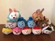 Disney Alice in Wonderland Mini Tsum Tsum Ver 2 Complete set of 11 NWT! RETIRED