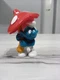 Smurfs Umbrella Smurf 20118 PVC Figure Peyo Bully Schleich Germany 1980 Read