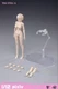 86TOYS T86-ST04-A 1/12 Female Flexible Joint Body+Anime Head Pale 6" Figure