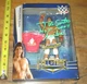 WWF WWE Mattel Tito Santana Elite Hall Fame Elite Wrestling Figure Signed Auto