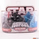Star Wars Galactic Heroes Darth Vader and Holographic Emperor Palpatine - worn 