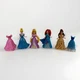 Disney Princess Magiclip Polly Pocket 4 Dolls & Bonus Dresses Magic Clip Merida