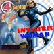 1994 Invisible Women Toy Biz Figure EX with Invisible Force Shield ! Fantastic 4