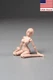 86TOYS T86-ST04-A 1/12 Female Pale Huge Bust Jointed Body 6"Action Figure Model
