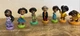 Disney ENCANTO Jakks 2&rdquo; Figures Set Of 7 Madrigal Family Cake Toppers Figurines