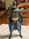 Batman TM & DC Comics 11.5" Action Figure Blue Cape Mattel Vintage FREE SHIPPING