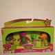 Barney's World Hey Friends Pack Set 4 Toy Figures JHB26 Mattel Fisher Price
