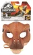 NEW Jurassic World T-REX TYRANNOSAURUS REX Brown Dinosaur Mask Moveable Jaw