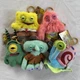 Zuru Fuggler x SpongeBob Squarepants Keychain Plush Ring Set Of 5 NWT/s