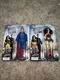 DC Justice League Superman & Wonder Woman Brand New & Sealed. Retro MEGO Heroes!