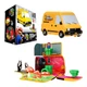 Super Mario Bros Movie Van Playset Mini Mario Figure Jakks Pacific Nintendo NEW