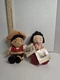 Vintage Disney (2) Its A Small World Bean Bag Plush Toy Dolls