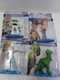 4 Disney/Pixar Toy Story Toy Figures: Bo Peep, Woody, Buzz, Rex cake topper gift