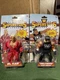 Lot of 2 WWE Superstars NWO Hollywood Hulk Hogan & Ric Flair Nature Boy