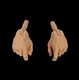MARVEL LEGENDS TRIGGER FINGER HANDS SET CUSTOM FIGURE PARTS FODDER THE HOOD 2pc
